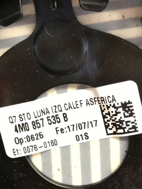 AUDI Q5 II Q5L SQ5 Q7 II Peilin Lisäosa OEM 4M0857535B Vasemmalta image 9