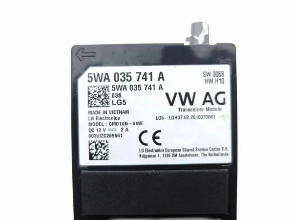 VW Antenneversterker OEM 5WA035741A - Gebruikt image 4