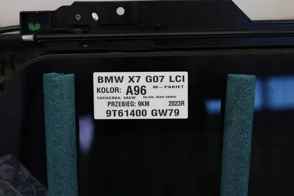 Teto Panorâmico OEM 9448561MWGK22 para BMW X7 G07 LCI image 4