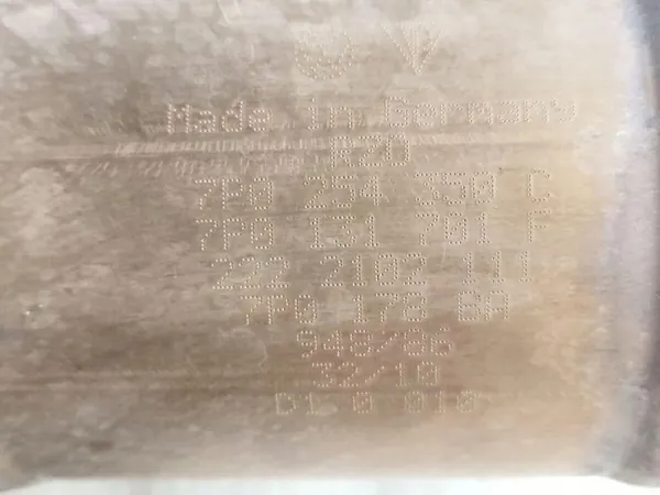 Katalysator OEM 7P0254350C voor VW Touareg 3.0L image 5