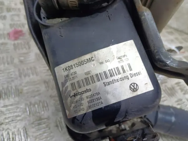 Webasto-lämmittin OEM Wrakowisko-12719- VW Touranille image 3