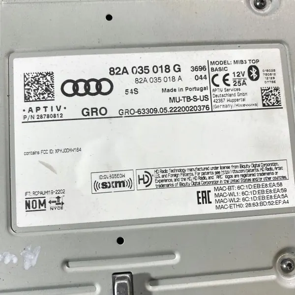 Pieza Audi OE usada OEM 82A035018G para Q3 F3 2022 image 7