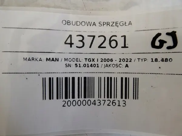 Carcasse d'Embrayage MAN TGX I 18.480 image 7