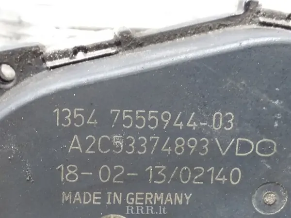 BMW E70 F10 F06 N63 V8 Drosselklappe 13547555944 image 7