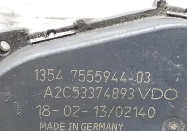 BMW E70 F10 F06 N63 V8 Drosselklappe 13547555944 image 8