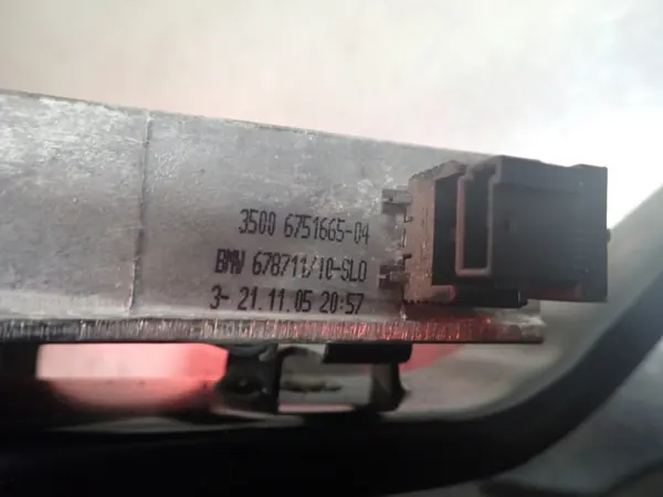Kytkin Jarrupoljin OEM 6751665 BMW E90 325i:lle image 4