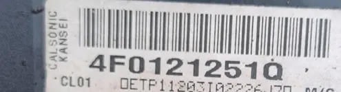 Radiador de agua AUDI A6 C6 2.0 TDI TFSI 4F0121251Q image 3