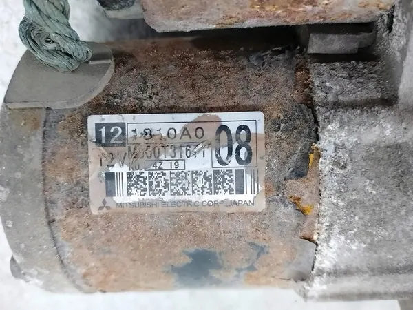 Motor de arranque Mitsubishi ASX I 1.6 MIVEC OEM 1810A0 M000T31671 image 2