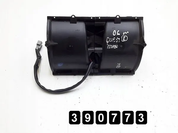 Moteur de souffleur de chauffage Nissan Quest 2006 vp5nah-19805-aa image 3