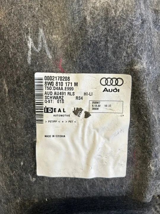 Aile Audi RS4 B9 Arrière Gauche OEM 8W0810171M image 5