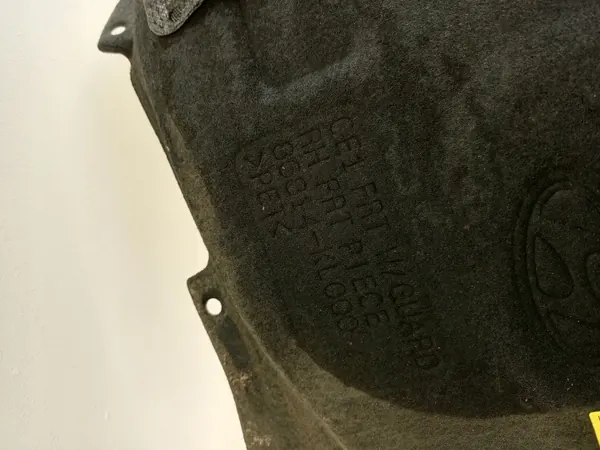 Hyundai Ioniq 6 oikea etulokasuoja OEM 86814-KL000 image 6