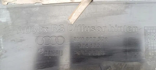 Audi RS3 8Y Heckstoßstangen-Diffusor OEM 8Y0807521 image 8