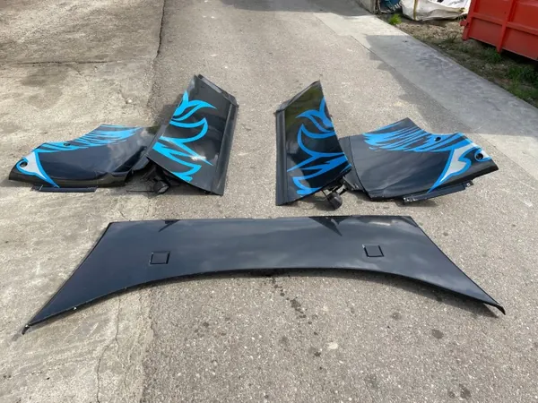 Scania R Topline Spoiler Set OEM 1731082 - Gebruikt image 2