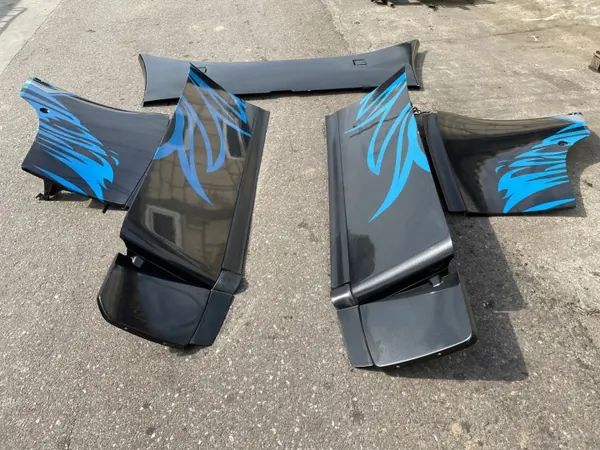 Scania R Topline Spoiler Set OEM 1731082 - Gebruikt image 4