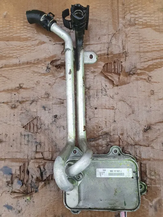 Radiador de óleo VW Volkswagen GOLF V 2006 1.4 tsi 03C117021J image 1