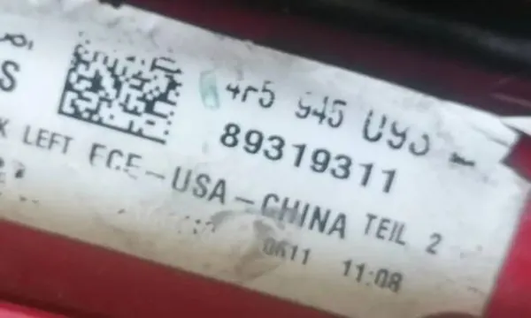 AUDI A6 C6 SEDAN - LÁMPARA TRASERA IZQUIERDA 4F5945093E image 2