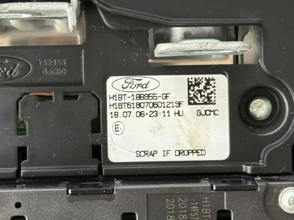 Ford Fiesta MK8 2018 Radio-display OEM H1BT-18B955-GF image 6