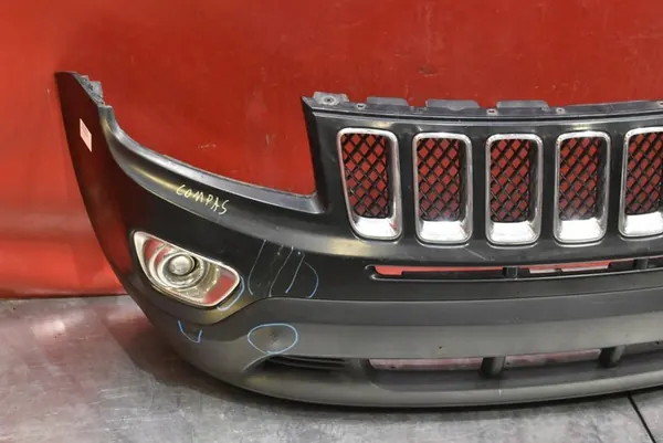 Paraurti anteriore nero Jeep Compass 2011-2013 68109861AC image 2
