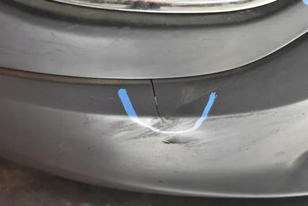 Paraurti anteriore nero Jeep Compass 2011-2013 68109861AC image 5