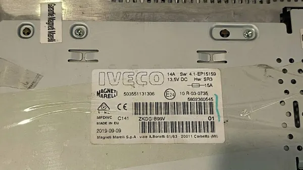 Lecteur GPS OEM 5802360545 pour Iveco Stralis image 3