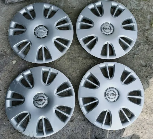 Cache-roue Opel 13" Argent image 2
