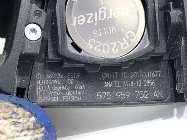 Chave SEAT Leon III 575959752AN OEM image 3