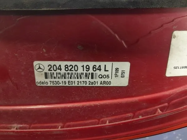 Mercedes C W204 Sedan Linker Achterlicht A2048201964 image 7
