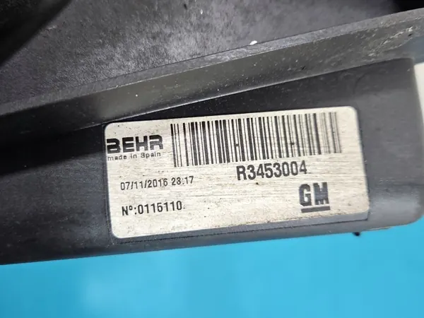 Jäähdytinpuhallin OEM R3453004 Opel Meriva B 1.4 16V image 5