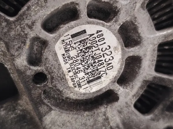 Jeep Compass Alternator 2.4 4x4 2012 4801323AD image 7