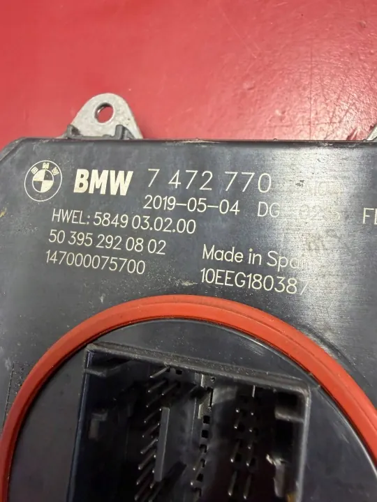 Controlador LED farol BMW OEM 7472770 - Usado image 3