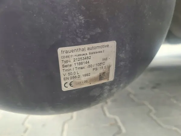 Volvo OE 21 253 482 Tanque de ar, Sistema pneumático image 7