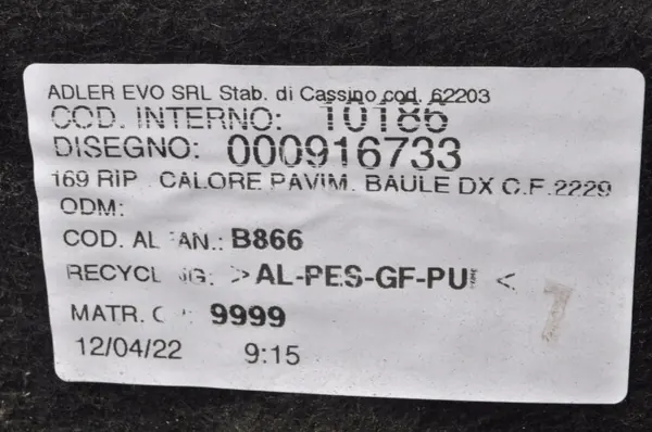 Ferrari Portofino rechter achterklep OEM 916733 image 4