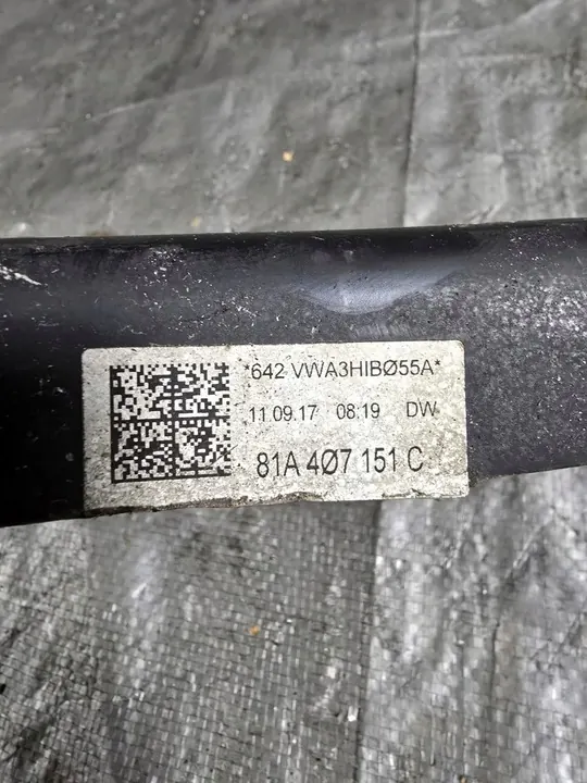 Audi Q2 2017 Braccio di Controllo Inferiore Anteriore Sinistro OEM 81A407151C image 4