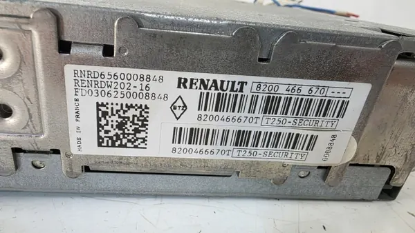 Radio CD Renault OEM 8200466670 para Espace IV Lift image 4