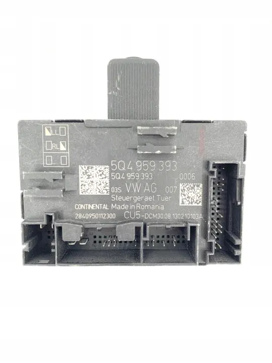 Skoda OE 5Q4959393 Framdörrsmodul - Begagnad image 3
