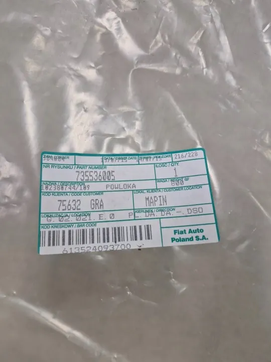 Techo usado Fiat OE OEM 735536005 Ducato Jumper Boxer image 3