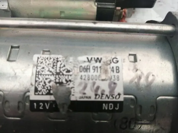 Motor de arranque 06H911024B Audi A4 B8 A5 8T 1.8TFSI CJE image 2