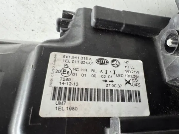 Farol LED dianteiro esquerdo SKODA FABIA III 2014- image 4