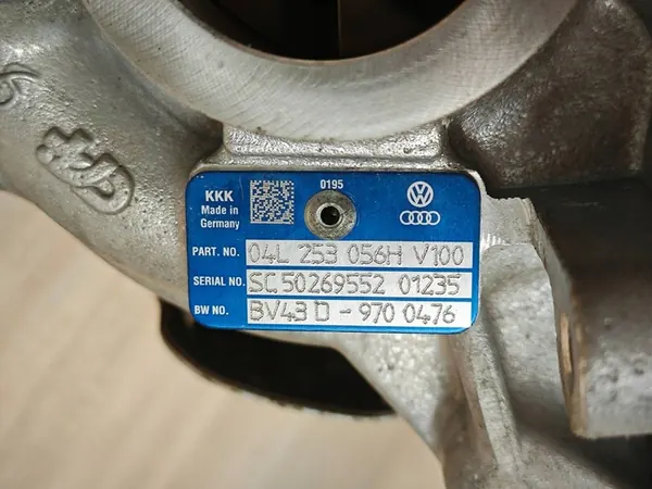 Original Turbo Audi A6 C7 2.0 TDI 04L253056H image 10