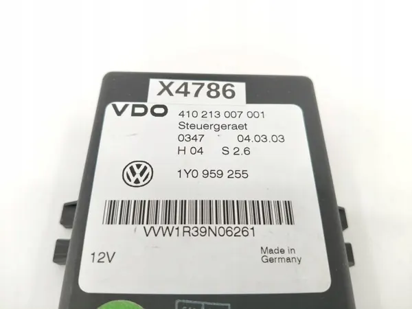 Module de toit d'occasion OEM 1Y0959255C VW Beetle image 4
