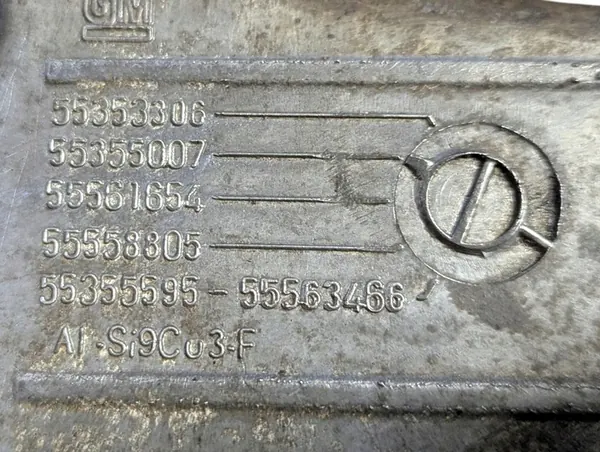 Oljesump Opel Astra J 1.6 A16XER 55355007 image 8