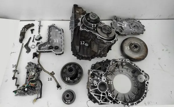 Tandwiel as versnellingsbak Nissan Murano Z50 3.5 OEM KO-ZE-SI-Z50 image 3
