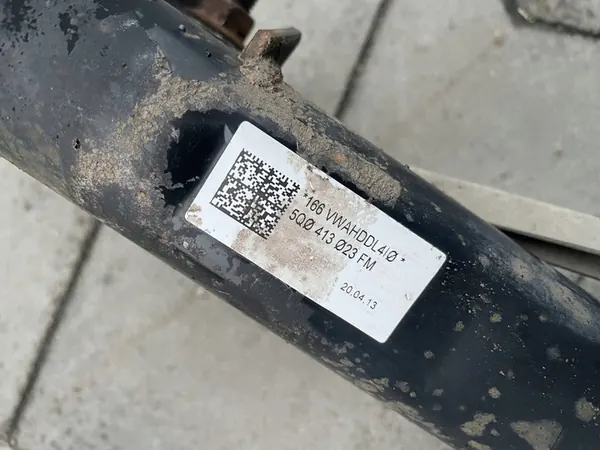 Ammortizzatore McPherson 1.6 TDI Destro Anteriore SEAT LEON III image 3