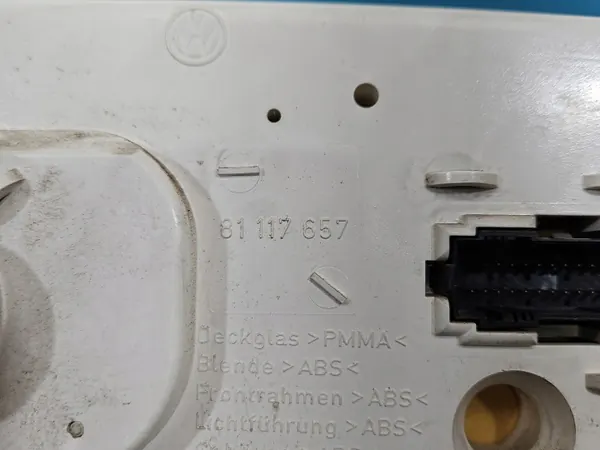 Snelheidsmeter VW Transporter T4 2.4D 81117657 OEM image 5
