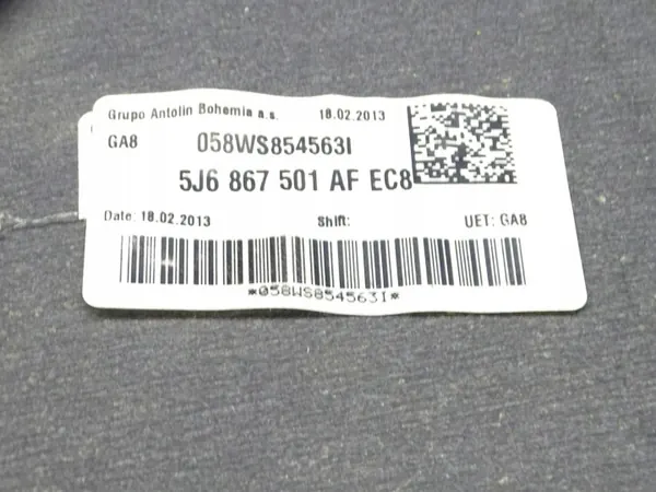 OEM 18151595603 Katto Skoda Fabia II Monte Carlo:lle image 6