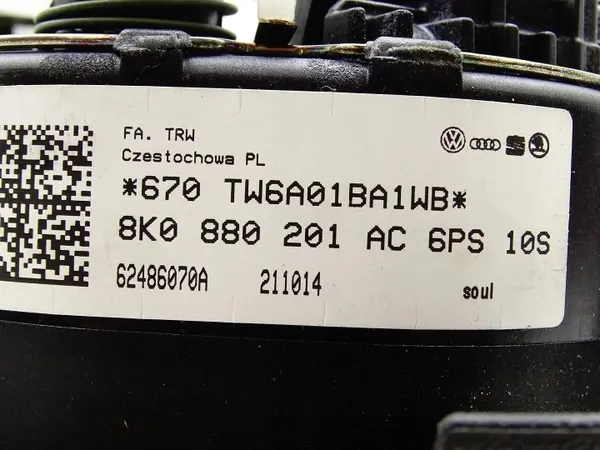 Airbag OEM 8K0880201AC pour Audi A4 S4 B8 8K 2015 image 8