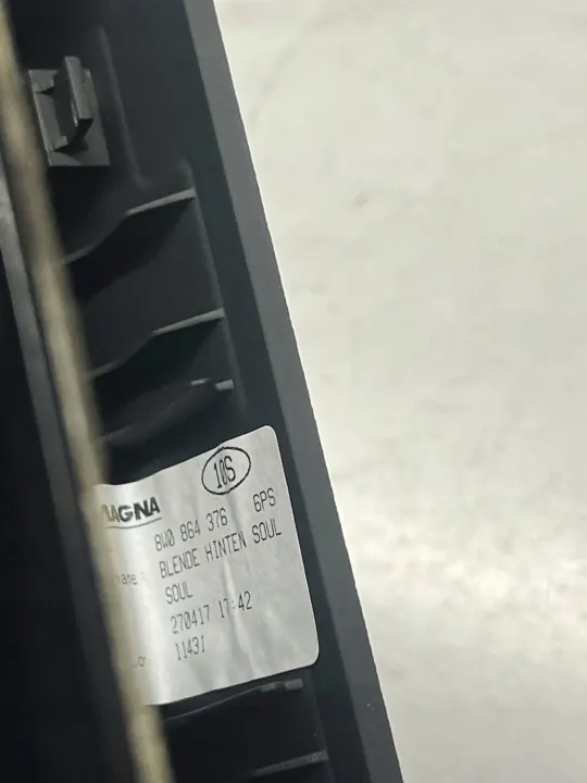 Élément console arrière Audi A4 B9 OEM 8W0864376 image 4