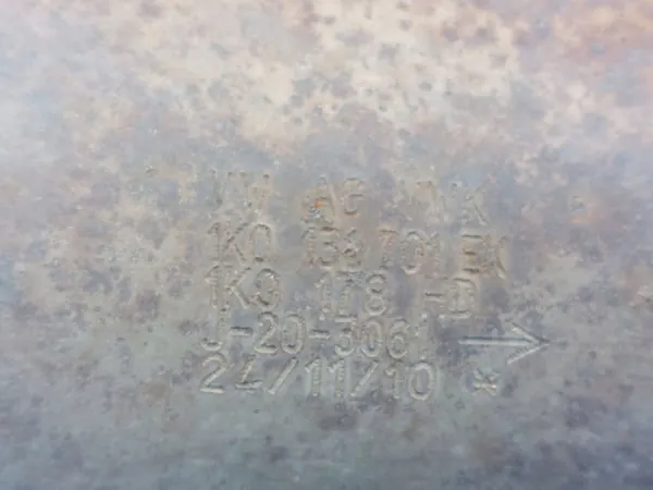 Gebruikte Volkswagen katalysator OEM 1K0131701EK image 7
