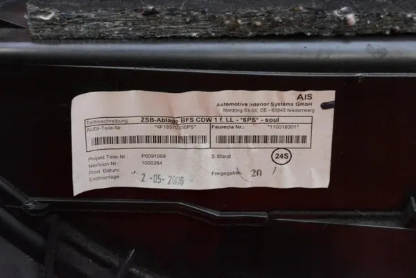 Porta-luvas passageiro OEM mamAUTO-1051555- Audi A6 C6 image 9