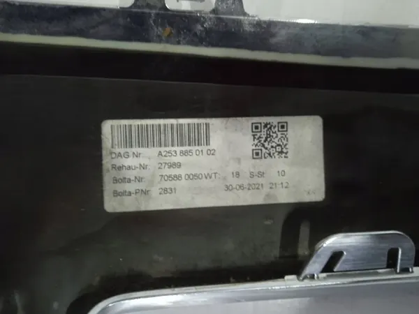 Cromo paraurti anteriore Mercedes-Benz GLC X253 A2538850102 image 4